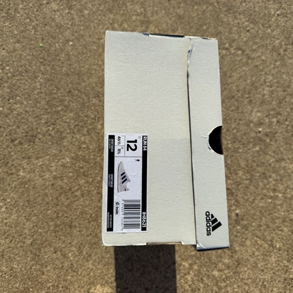 Adidas Run 84 Men\'s Sneakers White/Blue Size 12 NIB (IH8021)‎ main image 6
